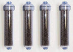 Oceanic Color Changing Mixed Bed Resin Deionization DI Replacement Inline Filter (2"x 10") (4)