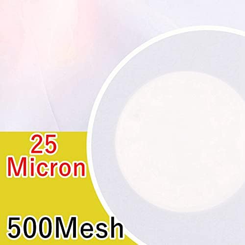 Fine Filter Mesh Nylon Fabric, Recycling Screens for Kitchen Filtration Food Wine 80-500 Mesh(30mesh 550micron,1x1 meter)