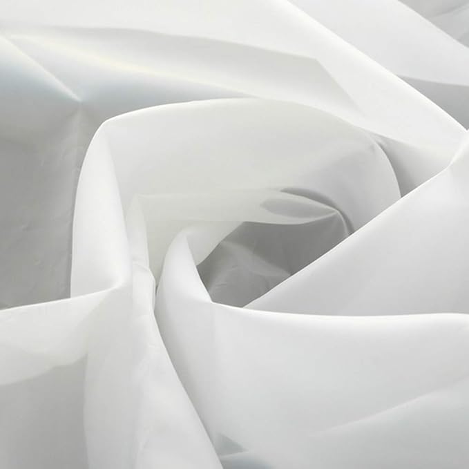 Silk Screen Printing Mesh, 100/110/120/140/160/180/200/250/300Mesh, White Yellow for Screen Printing Machine Equipment Accessories, Filter Painting, Polyester Fabric (100M/40T White)