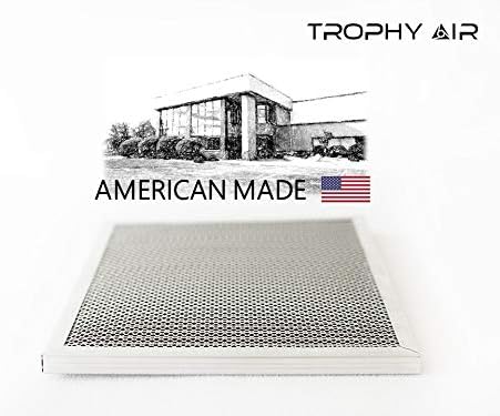 Washable Reusable Electrostatic HVAC AC/Furnace Air Filter, Lasts a Lifetime, 6 Stage Permanent Air Filter, Healthier Home or Office, Made in The USA - Increases Airflow (14x20x1)