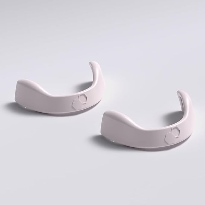 Intake Breathing Extra Intake Bands (Pack of 2), Medium-Large (M2), Matte White. (Tabs NOT Included)