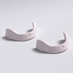 Intake Breathing Extra Intake Bands (Pack of 2), Medium-Large (M2), Matte White. (Tabs NOT Included)