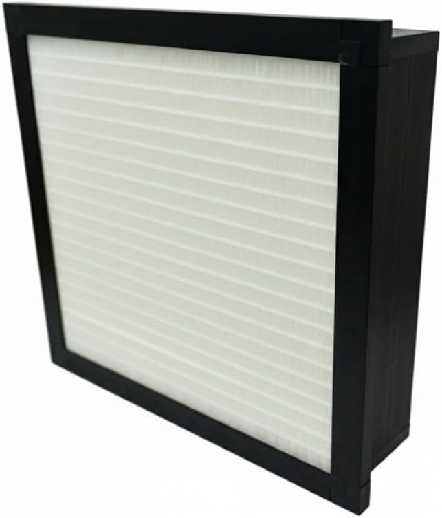 20x24x4 Mini-Pleat Synthetic Panel Air Filter – 4” – Single Header Plastic Frame – MERV 15 ASHRAE 52.2 – High-Efficiency HVAC Filter for Commercial & Industrial Use – (Pack of 3)
