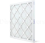 AIRx ALLERGY 20x20x1 MERV 11 Pleated Air Filter - Made in the USA - Box of 6, White