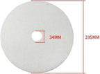GSHLLO 10 Pcs Universal Cloth Dryer Exhaust Filter Portable Dryer Replacement Lint Filter Air Intake Paper Filters for Chef Dryer 227 x 33 mm