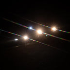 Prism Lens Filter 82mm Starlight Glare Filter Anamorphic Lens Flare Effect Filter Film Props(Rainbow Linear Flares)