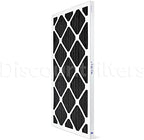 AIRX FILTERS WICKED CLEAN AIR. ODOR 14x24x1 MERV 7 Carbon Pleated Air Filter - Made in the USA - Box of 6