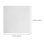 Qualitative Filter Papers 11.81 Inch Square Laboratory Filter Sheets for Water Absorption and Experimental Filtration 12 Pack