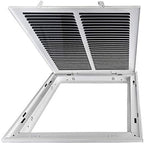 Venti Air 14" X 14" Steel Return Air Filter Grille with MERV 11 Filter Pre-Installed - Removable Face/Door for 1 inch Filters - HVAC Duct Cover Grill [Outer Dimension: 16.5"W X 16.5" H]