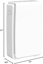 Brondell Horizon O2+ Air Purifier P200, 5 Stage Filtration System Filter and Intelligent Ion Technology – 560sf - CARB Certified