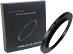 YAMAFOO 46mm to 72mm Step-Up Ring/Step Down Rings Filter Adapter for All Brands UV ND CPL Metal Ring Step-Up Rings Adapter Filter,Black (46-72)