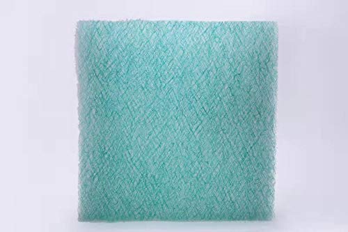 Paint Booth Exhaust Filter Pad, 24"x 24"x 2.5"(50 Pack), Spray Booth Filter, Fiberglass Paint Arrestor for Air Filter System(15 Gram)