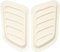 Car Hood Scoop Air Intake Vents Compatible For Hyundai Ix35 Solaris Compatible For Renault Captur Compatible For Kia And Sportage 4(White)