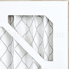 AIRx DUST 20x20x1 MERV 8 Pleated Air Filter - Made in the USA - Box of 6