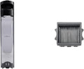 Clean/Dirty Water Tank Brush Cover,Compatible For Tineco Floor One S5，Combo Wet Dry Vacuum Cleaner Parts(Black Clean)