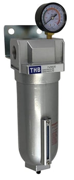 1" NPT Industrial Coalescing 0.01u Micron Filter Removes 99.98% of Oil, Moisture Vapor, Aerosols from Compressed Air Lines, 11oz Bowl, Auto Drain