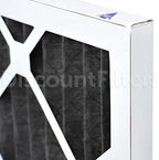 AIRx ODOR 16x16x1 MERV 7 Carbon Pleated Air Filter - Made in the USA - Box of 6