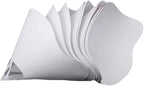 50Pieces 3D Printer Filter Resin Filter White Paper Cup 3D Printer Thicker Funnel Photocuring Consumables White
