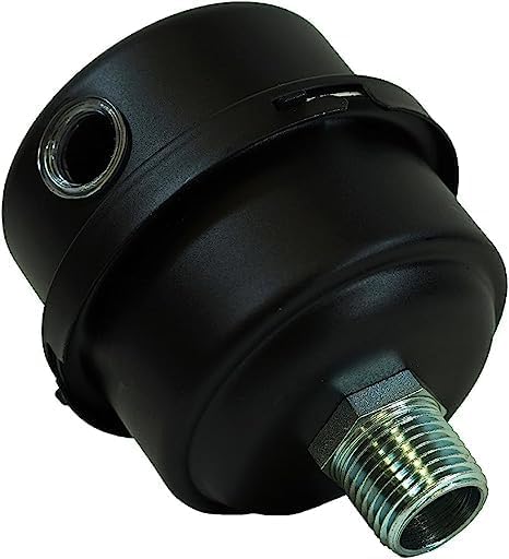Air Intake Filter Assembly Air Filter Silencer Muffler for Air Compressor Pump 1/2" Made in the USA