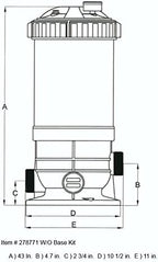 Rx Clear 1 HP Radiant PRC120 | Filtration System for Above-Ground Swimming Pools Up to 25,000 Gallons | 1 Horsepower Extreme Force Pool Pump | 115 Volt | 1 ½" Inch Threaded Ports