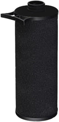 OVO FP-EXT-HEPA Exhaust Filter Air High Efficiency for Central Vacuum, Black