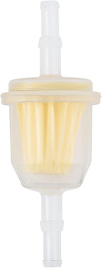 AM116304 Fuel Filter for John Deere GY20709 for Kohler 25 050 22-s for Gravely 21541500 for 1/4" and 5/16" Fuel Line Replaces 71-5960 Pack of 5 with 10 Clamps