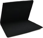 Cut-to-Fit Activated Carbon Filter Sheet Charcoal Air Vent Filters Pad Black Range Hood AC Replacement Fabric Filter 2 Pack 16" x 48" x 0.125"
