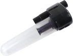 Vacuum Cleaner Dust Collector Filter, ABS Material with 2pcs Connectors for 32mm 34.5mm Hoses - Motor Protection, Easy Installation, Durable and Washable for Workshop Use
