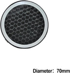 HEPA and Activated Carbon Composite Air Filter for PVC Pipes, Designed to Capture Smoke, Dust, and Harmful Particles in Air Outlet Systems (70mm)