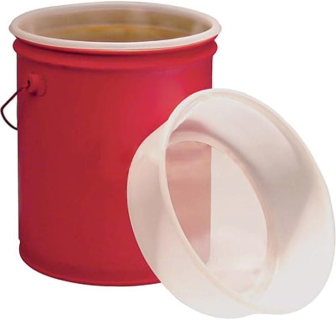 Duda Diesel Duda Energy fs5:25u 5 gal EZ Strainer Insert, 25 Micron for Bucket Pail Filtering, Water Paint, Biodiesel, Wvo Wmo Vegetable Oil, 12" Length, HDPE