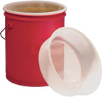 Duda Diesel Duda Energy fs5:600u 5 gal EZ Strainer Insert, 600 Micron for Bucket Pail Filtering, Water Paint, Biodiesel, Wvo Wmo Vegetable Oil, 12" Length, HDPE
