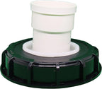 samou IBC Lid Filter 165 mm Straight Ton Barrel Cover with Nylon Washable IBC Tank Lid Filter for mounting on IBC Container Rainwater Tank IBC 1000 Liters DN150