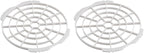Portable Air Conditioner Filter Screen for Window Adapter, 13cm 15cm Exhaust Hose Net with for Insect and Dust Protection, for Easy Install AC Vent Cover, White(13cm)
