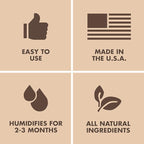 Boveda 58% Two-Way Humidity Control Packs For Storing 1 lb – Size 67 – 12 Pack – Moisture Absorbers for Storage Containers – Humidifier Packs – Individually Wrapped Hydration Packets