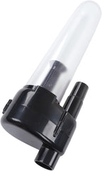 Vacuum Cleaner Dust Collector Filter, ABS Material with 2pcs Connectors for 32mm 34.5mm Hoses - Motor Protection, Easy Installation, Durable and Washable for Workshop Use