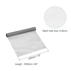 PATIKIL 40" L x 10" W Woven Wire Mesh, 350 Mesh 316L Stainless Steel Air Vent Filter Screen for Window Security Vent Cover Filtration Animals Fence