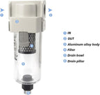 1pc Vacuum Water Droplet Separator Vacuum Pipeline Filter Negative Pressure Filter Element AMJ AMJ3000-03B(AMJ4000-04B-C)