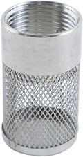Dia Hose Inlet Suction Strainer Filter, Stainless Steel Water Pump Filter for Garden Irrigation, High Pressure Water Pump, Sprayer & Plumbing Systems (30mm)