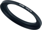 40.5mm to 49mm Step Up Ring Filter Adapter Black Metal Step up Adapter Rings Compatible with All Brand UV CPL ND Camera Lens Filter Step Down Ring (40.5mm-49mm)