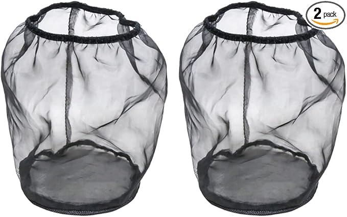 Universal Air Filter Cover, Air Filter Wrap for Motorcycle Car Air Intake Filter Protective Cover Dustproof Waterproof Universal Accessories (Filter S), Pack of 2