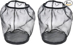 Universal Air Filter Cover, Air Filter Wrap for Motorcycle Car Air Intake Filter Protective Cover Dustproof Waterproof Universal Accessories (Filter S), Pack of 2