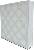 20x20x1 Mini-Pleat Synthetic Panel Air Filter – 1” Beverage Board Frame – MERV 15 ASHRAE 52.2 – High-Efficiency HVAC Filter for Commercial, Industrial, Residential – (Pack of 12)