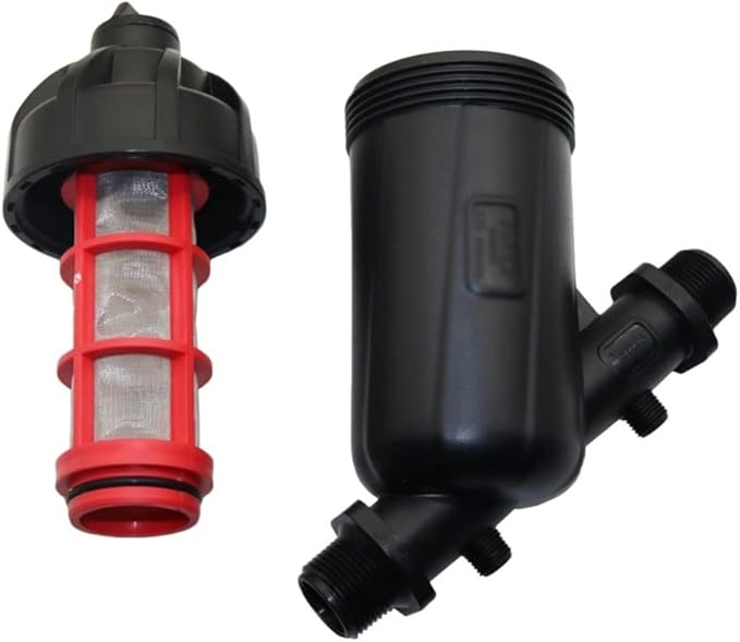 Durable Multi-Size Y Strainer - 3/4 to 1 Inch Inline Mesh Filter for Water Treatment in Farm Equipment and Garden Hoses(3/4")
