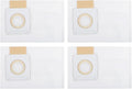 5-Layer Electrostatic Fleece 197903-8 Filter Bags With Rubber Seal For 36V 18V X2 Backpack Vacuum XCV05 XCV09 XCV10 Dust Collection 4-Pack ﻿(4 PACK)