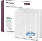 MOOKA FAMILY E-300L Air Purifiers Official H13 Replacement Filter Compatible with MOOKA E-300L Air Purifiers (2 Count)