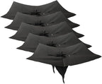 5 Pack PET Storm Drain Filter-47.2x47.2x23.6in Oil & Sediment Guard with 4 Lifting Loops,Square Witches Hat Catch Basin Filter for Parking lot Street Construction Site Industrial Plant