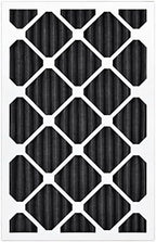 AIRx ODOR 16x25x1 MERV 7 Carbon Pleated Air Filter - Made in the USA - Box of 6