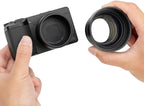 JJC Lens Filter Adapter for Ricoh GR IV GRIV GR4 HDF Monochrome Digital Camera with GW-4 Wide Conversion Lens or 49mm Thread Filter, Replaces Ricoh GA-3 for GR 4 Accessories
