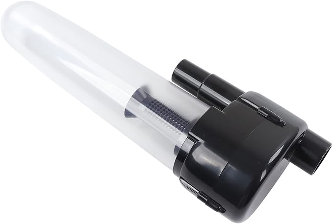 Vacuum Cleaner Filter Dust Collector, ABS Material, with 2pcs Connector - Motor Protection, Easy Installation, Suitable for 32mm and 34.5mm Hoses