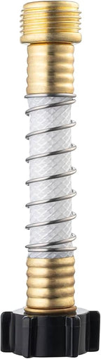 Mist 40043 Replacement for Camco RV Inline Water Filter 40043, 40013, 40041, with Flexible Hose Protector. Reduces Bad Taste, Odors, Chlorine, Lead and Sediment, 2 Pack